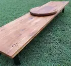 Grazing Board/ Cheese Board 1200mm x 300mm with Legs & Lazy Susan Free Engraving