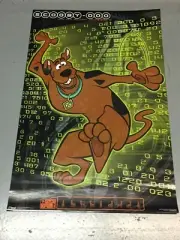 SCOOBY-DOO AND THE ALIEN INVADERS POSTER 23 x 34 inches (2000) Unused