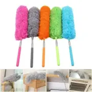 Small Microfibre Duster Cleaning Telescopic Handle Feather NEW Extendable G7U9