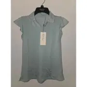 Walter Hagen Women's Sleevless Active Golf Top Blue-Green Size Small NWT