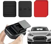 Toll Pass Holder - Windshield Easy Pass Holder, Detachable Parking Tag Pouch | Sliding Rail Etc Holder, Secure Toll Pass Placement, Vehicle Etc Accessories, Document Protector for Most Vehicles
