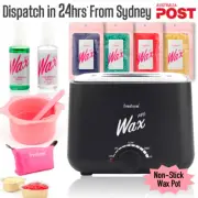 Pro Wax Pot Non-Stick Waxing Kit Wax Warmer Heater Hard Bead Silicone Liner