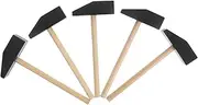 BESPORTBLE 5Pcs Mini Wooden Hammer for Safe Creative Mallet for Imaginative Play and Educational Activities at Birthday Parties and Home Learning