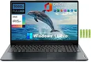 Lenovo IdeaPad 1 15.6" FHD Business Laptop[Windows 11 Pro S], 12th Gen Intel 10-Core i5-1235U, 24GB RAM, 1TB SSD, Iris Xe Graphic, Lifetime Office License, Privacy Camera, SD Card Reader, w/Battery