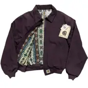 VTG NWT 1994 Carhartt Western Santa Fe Jacket Purple Aztec Lined XL Deadstock