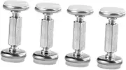 Ciieeo Stainless Steel Bedside Fixer Anti-sloshing Actuator 4pcs Wall Stabilizer Home Supplies Sturdy Anti-Slip Tool for Living Space