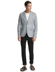 [Oxford] Blake Linen Blend Blazer in Mint