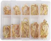 100x Chemically Sharpened Octopus Fishing Hook, Fishing Tackle 3-12# Small Size - Essential Fishing Tackle for Precision Catches