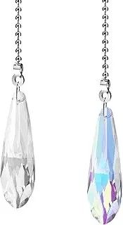 2PCS Light Pull Cord Water Drop Pendant Light Switch Pull Chain Light Extension Cord for Bathroom Ceiling Lamps Ceiling Fans Pull-Wire Table Lamps