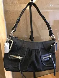 在飛比找Yahoo!奇摩拍賣優惠-二手良品 DKNY 美國帶回 手拿包 手提包 肩背包 側背包