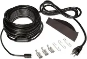 RC120 Electric Roof Cable Kits, 120V x 600W x 120Ft, Black