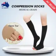 20-30 mmHg Compression Stockings, Women Men Socks Medical Flight Travel Varicose