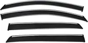Window Visor Side Window Deflector Fit for VW Polo Mk6 AW Hatchback 2019-2022 Sun Rain Guards Weathershield Weather Shields Door Visor