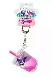 KUROMI Hello Kitty & Friends Sanrio Tsunameez Floaty Glitter Keychain + GIFT