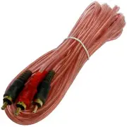 12ft Feet Long 3.5m Shielded RCA Cable 2 Male to 2 Male Home Car Audio Amplifier