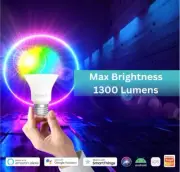 BARDI Smart LED Light Bulb 12W RGBWW - Dimmable, Timer, Controlled by app