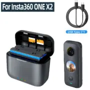 For Insta360 ONE X2 Dual Battery Fast Charging Case Electric Hub Case Parts