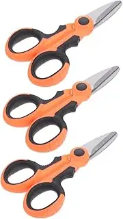BESPORTBLE 3pcs Multi Functional Fishing Scissors Lightweight Durable Cutting Tool for Fishing Line Bait and More Non Skid Design for Comfortable Use