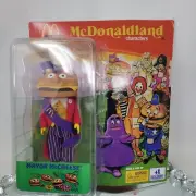 Vintage Mcdonald’s Mayor McCheese 6" Figure Mcdonaldland Toy On Card Sealed