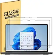 MUBUY-GOL 2 Pack Screen Protector for Lenovo Yoga 7i 2-in-1 14" & Lenovo Yoga 7 14 2-in-1 Touchscreen Laptop, Tempered Glass Scratch Resistant Anti Fingerprint 9H Hardness Screen Filte.