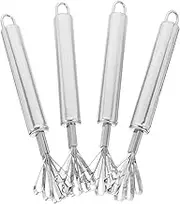 4Pcs Stainless Steel Coconut Grater and Fish Tools Multi Purpose Kitchen Accessories for Efficient Coconut Meat Extraction and Fish Cleaning Ergonomic Handheld