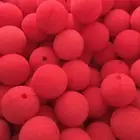 10 Pcs Performance Foam Make Up Clown Cosplay Props Red Ball Red Nose Sponge
