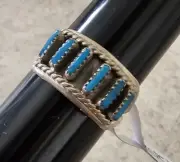 Native American Zuni Turquoise Ring Size 6.5 NWT