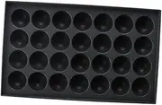 UTHCLO 1Pc Nonstick Fish Balls Baking Tray Cast Aluminum Pan for Easy Homemade Octopus Balls Eggs and More Kitchen Tool for Family Gatherings