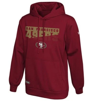 New Era Men's San Francisco 49ers Scoreboard Pullover Sweatshirt Size Medium