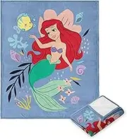 Northwest Disney Princess Silk Touch Throw Blanket, 50" x 60", Flounder and Me