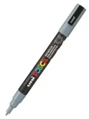 POSCA PC 3M Paint Marker Grey