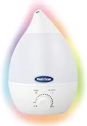 [MEDESCAN] Rainbow Mist Cool Mist Ultrasonic Humidifier