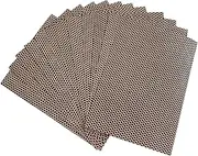 JHZABPO Match Striker Sheets Brown Honeycomb Match Strike Paper Sticker for Matches Jar, 5.5"*4", 12PCS