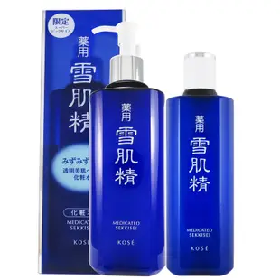 【KOSE 高絲】雪肌精化妝水500ml+360ml