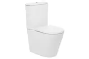 Johnson Suisse Venezia Short Projection Compact, Rimless Back To Wall Toilet Suite