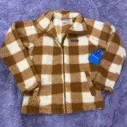 Women's XSmall Timber Peak Columbia Sherpa Checkered Coat