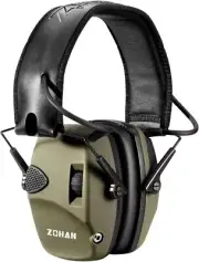 ZOHAN Electronic Shooting Ear Muff, Professional Sound Amplification Noise Reduc