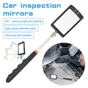 Telescopic LED lit Mirror Inspection Extending Swivel Car Garage Mechanics