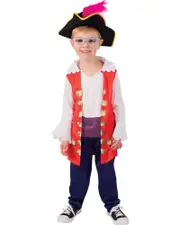The Wiggles Captain Feathersword Toddler and Boys Costume