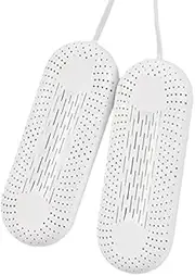 [VergilSon] Electric Shoe Dryer, Ski Boots Dryer, Glove Dryer & Boot Warmer - Safe and Fire Resistant, Shoe Dryer with Timer to Dry Sweaty Shoes & Eliminate Bad Odor (White), White, ‎One Size