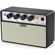 10W Mini Bass Amp, Portable and Rechargeable Bass Guitar Practice Amplifier w...