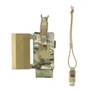 PEW Tactical Radio Pouch For SPC Talkie Walkie Carrier 152 148 MPU5 Hunting Gear