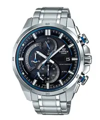在飛比找Yahoo!奇摩拍賣優惠-【金台鐘錶】CASIO 卡西歐 EDIFICE 三眼錶賽車錶