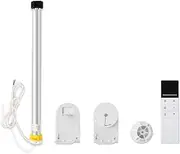 DIY Blinds Motorized Roller Shades Tubular Motor Kit, Smart Blinds with Remote Control Compatible with Alexa Google Home (for 38 mm Tube, with 1-Channel Remote)