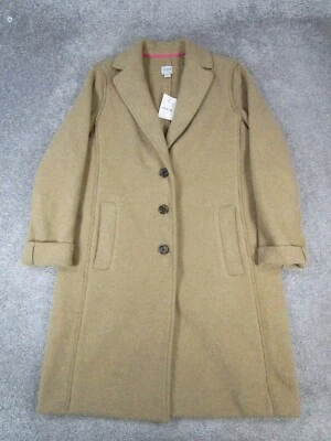 J.Crew Overcoat Womens 0 Brown New