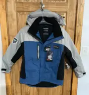 Strike Master Surface Mens Jacket SOS Floatation SSJBG-XS Blue/Gray New w/Tags