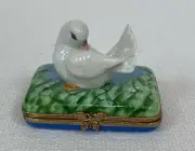 Limoges France Dove Trinket Box | Great Condition | RARE FIND