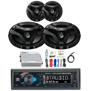 Duel Bluetooth Receiver, 2x 6x9" & 2x 6.5" Speakers, Amplifier W/Kit, Antenna