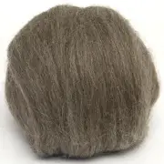 Jacob Top (Natural Grey) 100g Wool Roving Spinning Fibre Top for Needle Felting