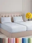 Split King Size 5 Piece Sheet Set - Comfy Breathable & Cooling Sheets - Hotel...